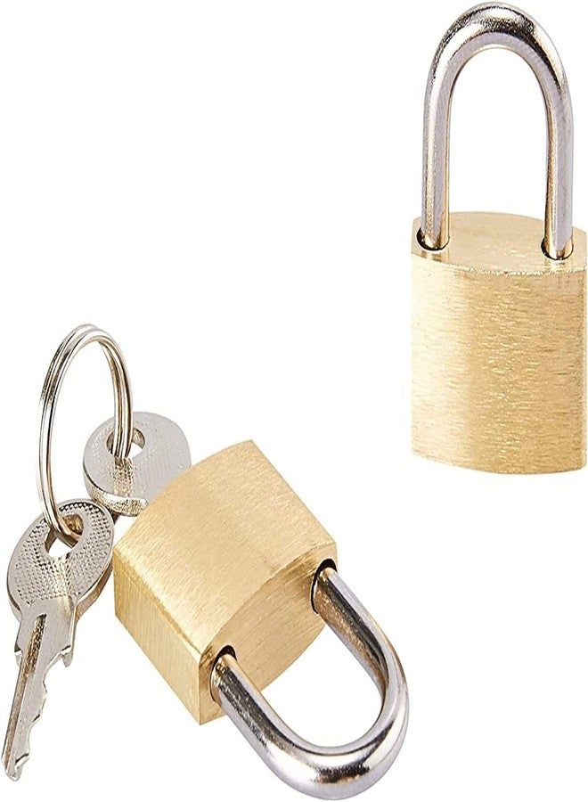 Eagean Automatic Mini Locks with Keys for Luggage, Backpacks, Bulk Tiny Padlocks for Jewelry Box, Gym Bags, Diaries (25mm) (8) - Image 3